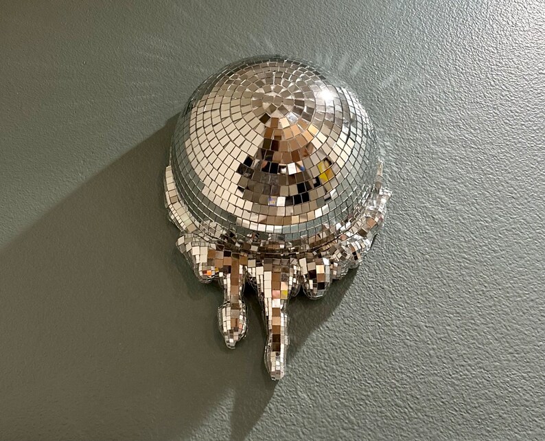Melted Dripping Disco Ball Etsy Canada