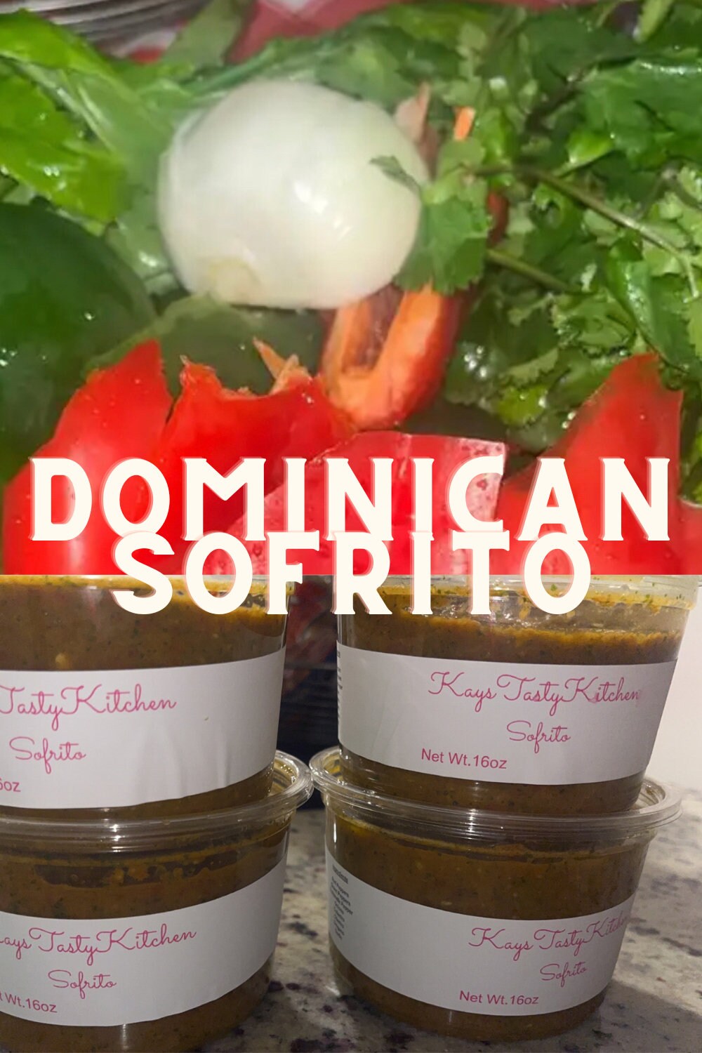 Homemade Dominican Sofrito All Natural Organic Etsy
