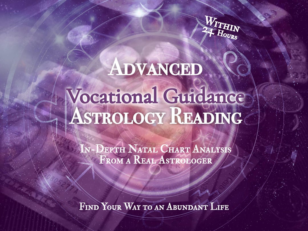 Same Day Career Astrology Reading, In-depth Birth Chart Analysis + 1 ...