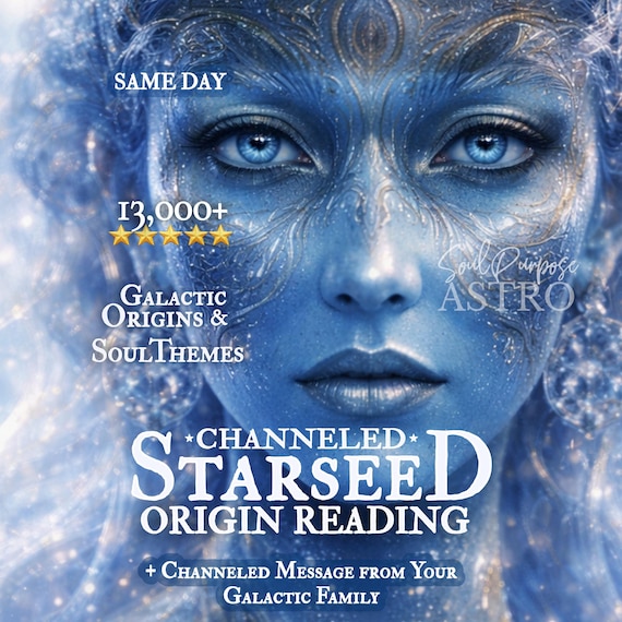 Starseed Origin Reading, Channeled Psychic Reading & Message from Your Galactic Family, Intuitive Channeling (PDF)