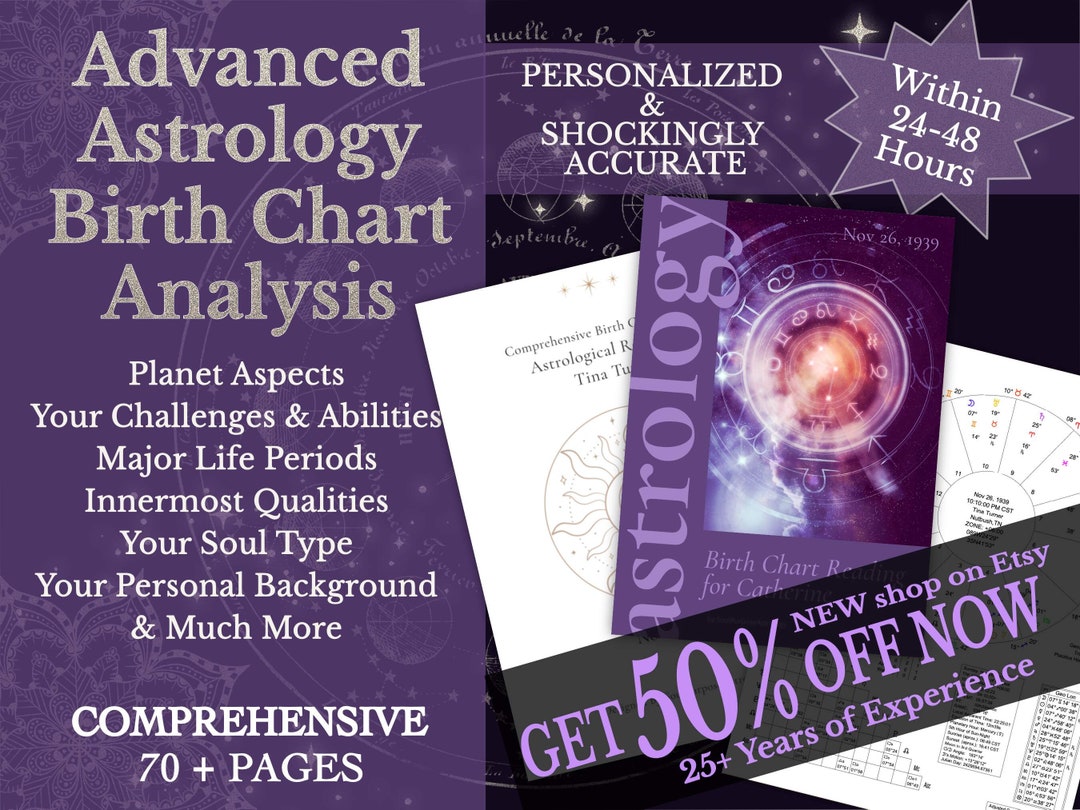 In-depth Astrology Birth Chart Reading, Full Natal Chart Analysis ...
