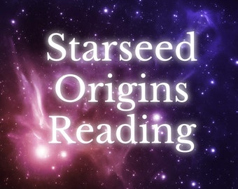 Starseed Origins Reading - Starseed Astrology Report, Starseed Origin Birth Chart Reading, Extended version available