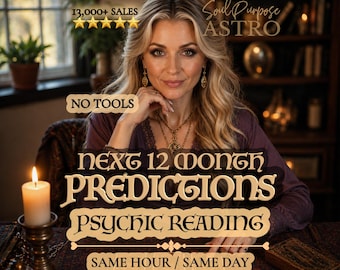Psychic Reading Next 12 Months Prediction, Future Tarot Reading, Deep Love, Career & Life Path Insight