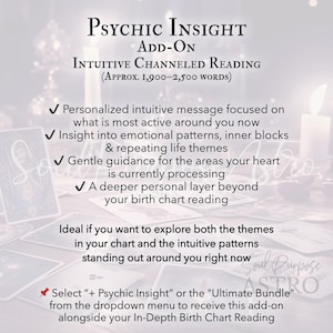 In-Depth Birth Chart Reading, Astrology Natal Chart Analysis & Psychic Insights, Life Guidance, Same Day image 8