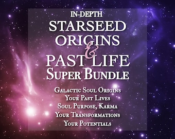 Starseed Origin Report + Past Life Astrology, Galactic Ancestry Reading, Starseed Lineage, Soul Origins Analysis, Starseed Reading
