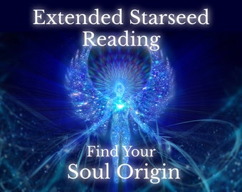 Extended Starseed Origins Reading - Starseed Astrology Report, Starseed Origin Birth Chart Reading