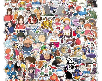 studio ghibli stickers etsy