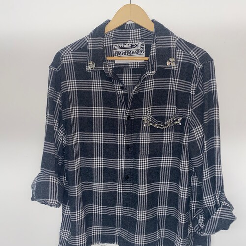 Grey deals Vintage Upcycle Shirt