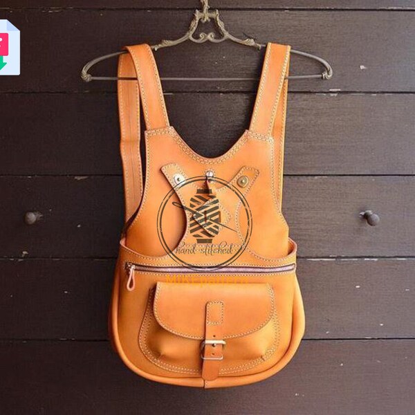 Leather Backpack Pattern Etsy