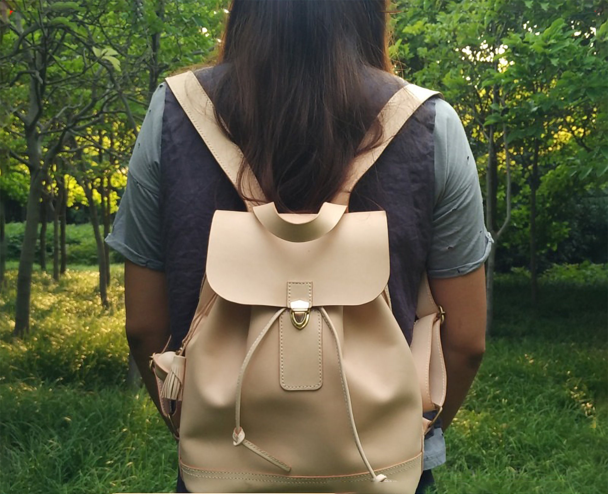 School Backpack Pattern PDF for Girls Mini Backpack Purse Etsy