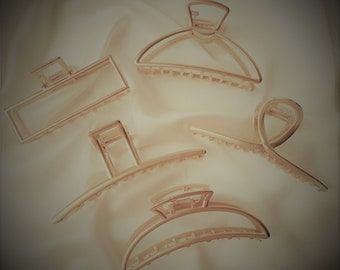 Hair Clip for Thick Hair Thin Hair, Gold Hair Claw