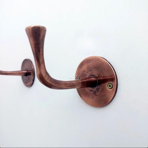 hook for outdoor shower, Copper Hooks, Antique Copper Hooks, Copper Coat Hooks, Copper Wall Hooks, Copper Towel Wall,Handmade Copper Hooks,