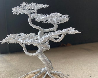 Árvore Bonsai de Arame