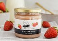 Erdbeere im Honig 250g von Gregas Imkerei| Honigglas von Imker mit natürlichen Zutaten | Honigsüßer Brotaufstrich | Honigsüßes Gastgeschenk