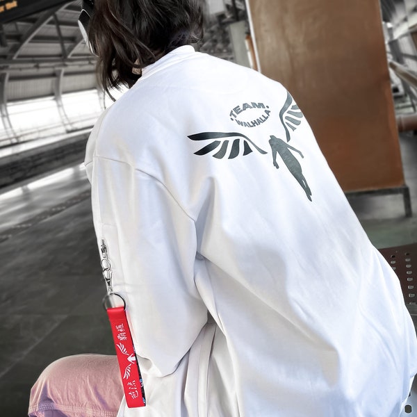 Anime Jacket, Unisex Headless Angel Gang Anime Inspired Cosplay Bomber Japanese Anime Manga Jacket