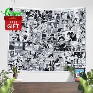 Demon Slayer Tanjiro Nezuko Characters Poster Wall Hanging Tapestry  Japanese Anime Tapestrys Room Decor Aesthetic Home Wallpaper