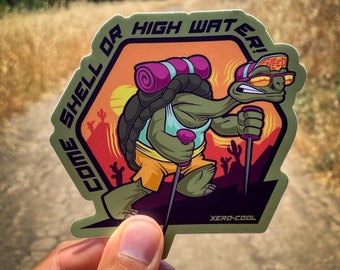 Toasted Tortoise-Vinyl Sticker