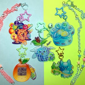 Frutiger Aero/Eco/Metro/Dorfic Charms/ YumeKawaii Necklace Accessories