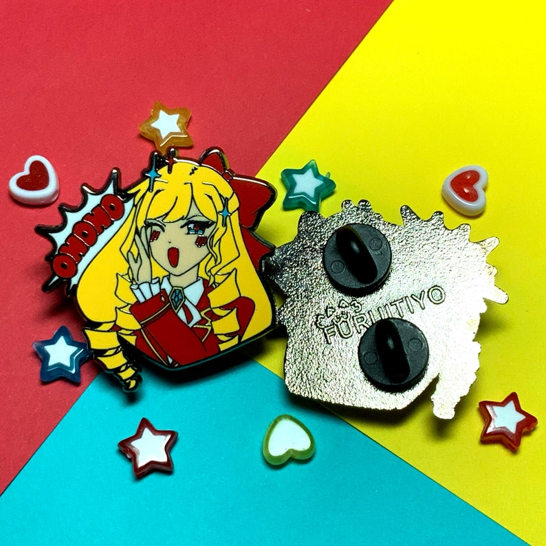 Emaljnål - Skurkaktig Anime/Manga/Lättroman - 3,8 cm bild 2