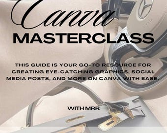 Curso intensivo de Canva / Guía para principiantes de diseño gráfico / Plantillas para redes sociales y consejos profesionales