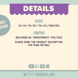 3 Pixel Art Cat Meme Emotes for Twitch & Discord | Ready to Use - Etsy ...