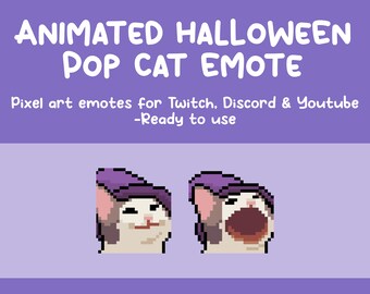 3 Pixel Art Cat Meme Emotes for Twitch & Discord Ready to - Etsy Ireland