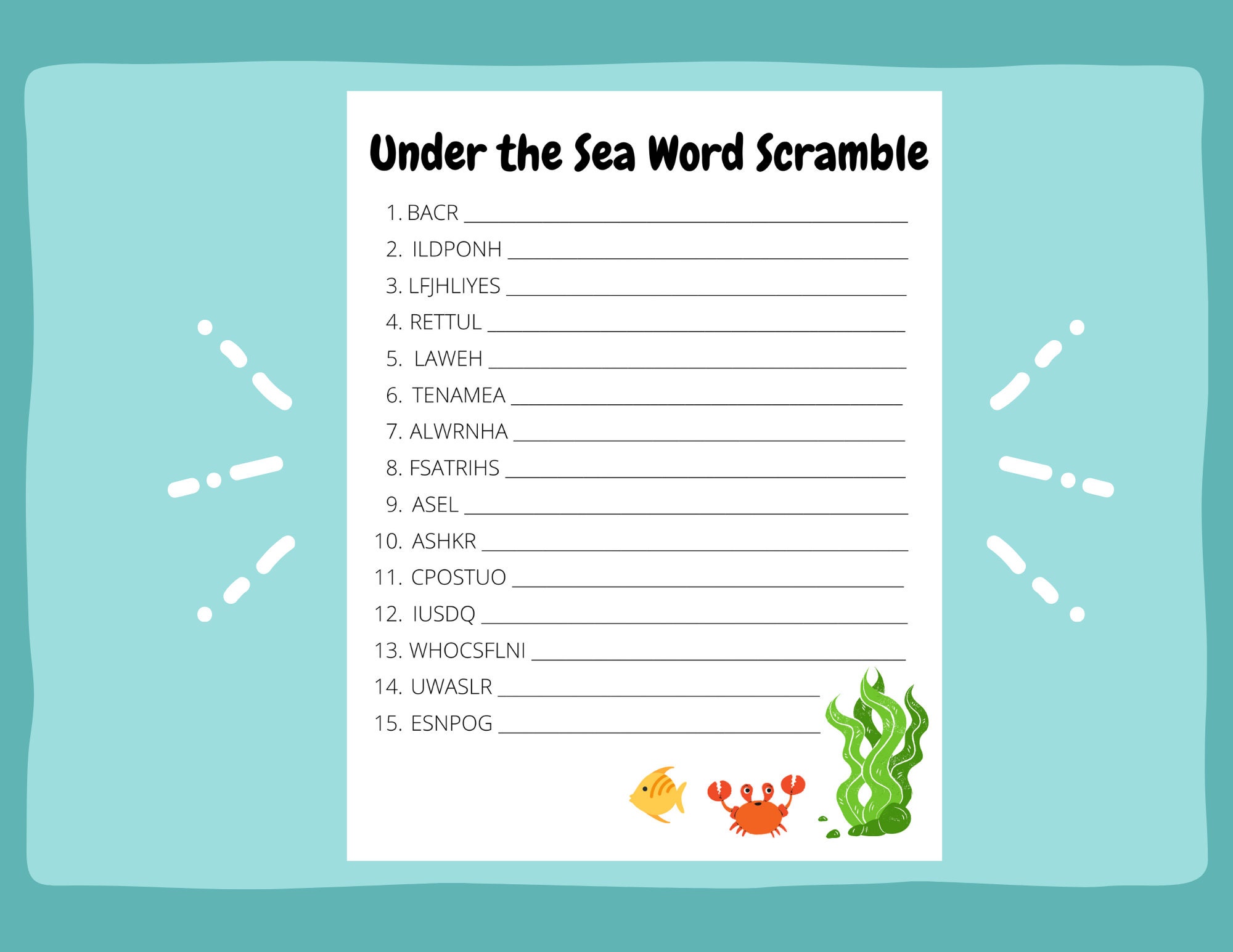 Character Scramble Season VIII: Scramble Ocean Sign-ups! : r