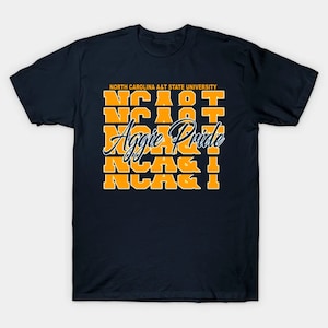 Aggie Pride: North Carolina A&T State University Stacked Design