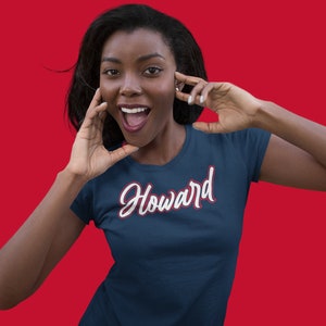 Howard Bison Srcipt Design - Show Your HBCU Pride!
