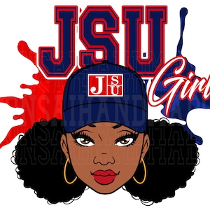 あなたのプロジェクトのために美しくデザインされた JSU Girl PNG - 高品質のデジタルダウンロード
