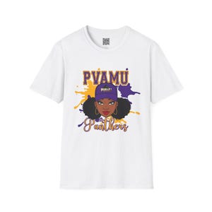 PVAMU Panthers Unisex Softstyle T-Shirt: Prairie View A&M Panthers, College Tee, School Spirit Shirt, Panther Pride Apparel, University
