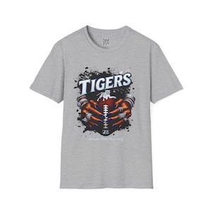 JSU Tigers Unisex T-Shirt, Jackson State University Football Tee, College Sports Fan Apparel, Team Spirit Shirt, Game Day Clothing