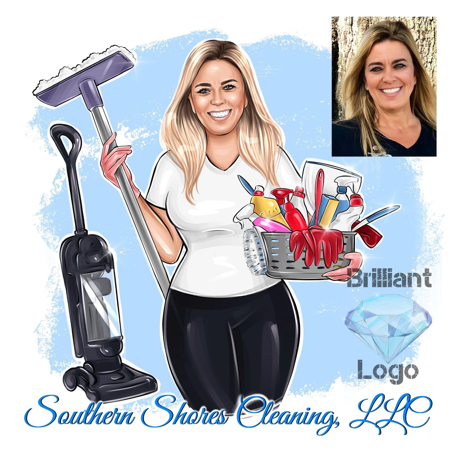 Clean Master Logo Logo Design for Cleaning Cleaning Service - Etsy