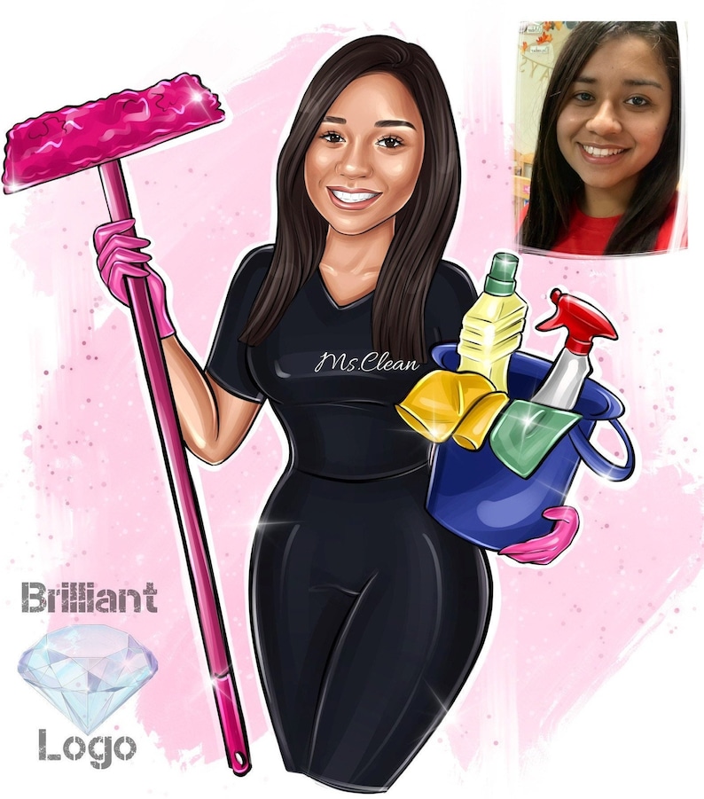 Clean Master Logo Logo Design for Cleaning Cleaning Service - Etsy