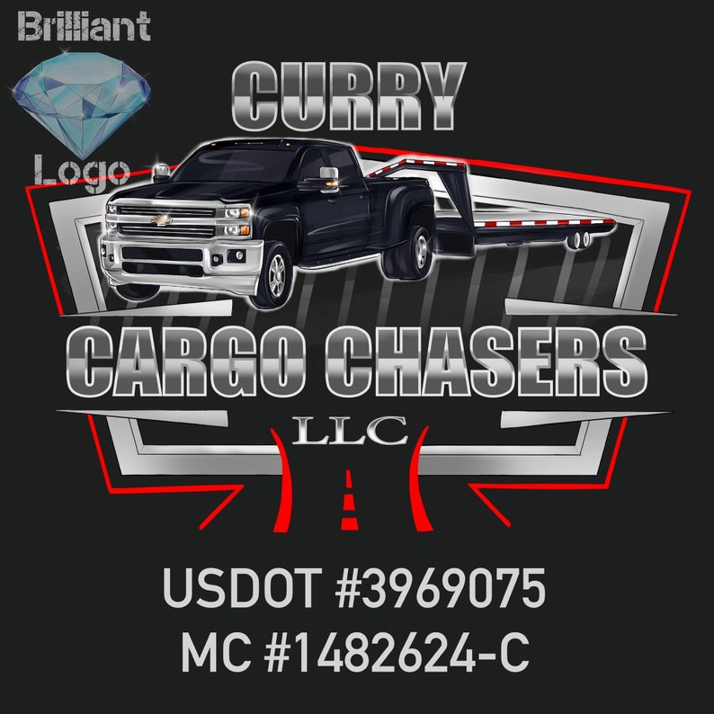 Trucking Logo Door Decals Truck Logo Tractor Logo Design Etsy