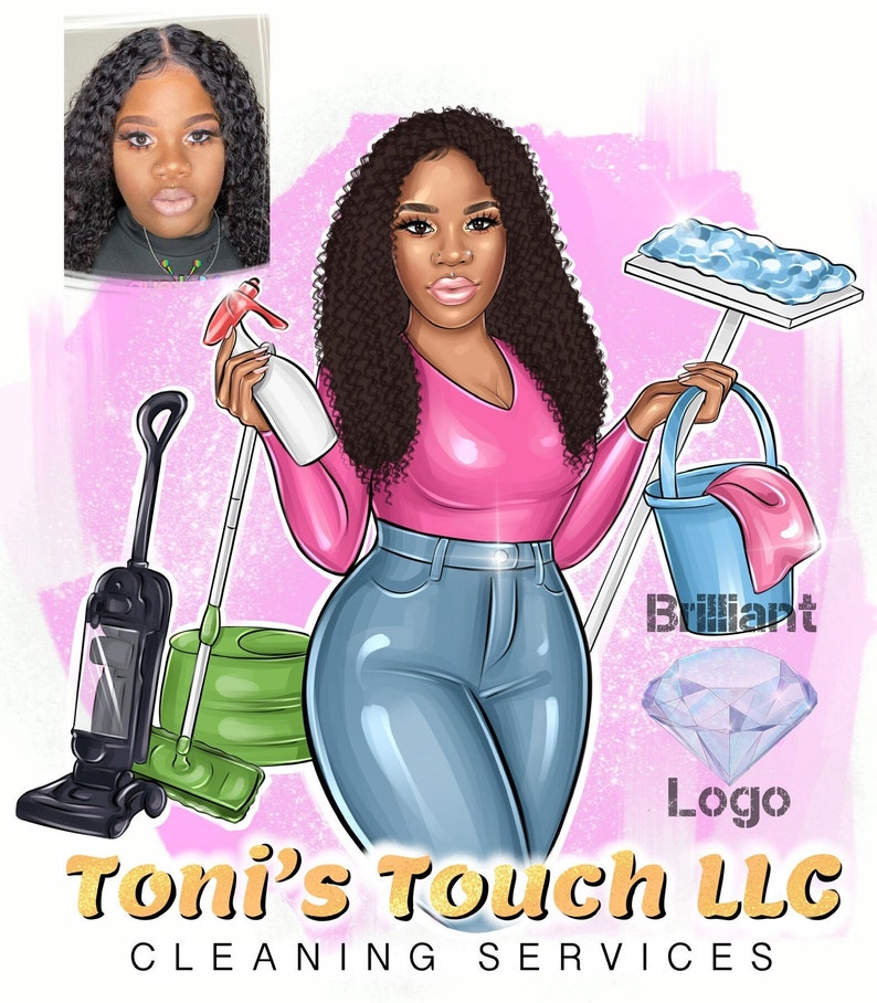 Clean Master Logo Logo Design for Cleaning Cleaning Service - Etsy