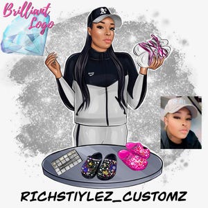 Crocs Designer Logo, Croc Charm Designer Logo, Crafter Logo Design, Cartoon Logo Portrait, T-Shirts Designer Logo, Custom Logo Shoe Charms
