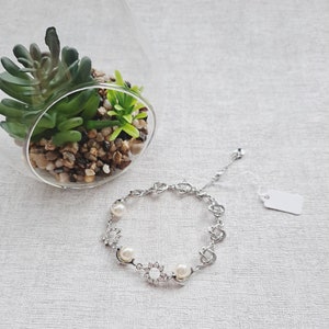 Bracelet with Zirconia