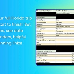 Florida Holiday Planner