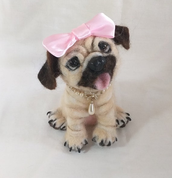 Beige pug on sale puppy