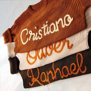 Personalisierter Baby Pullover, Personalisierter Baby Pullover, Baby Geschenke, Weihnachtsgeschenk