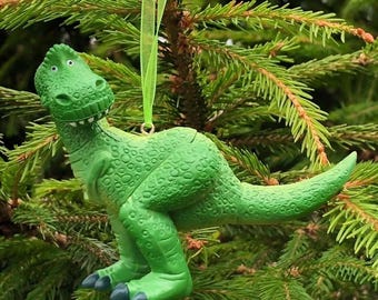 Toy Story Rex Christmas tree ornament, Disney Christmas tree ornament