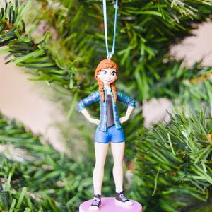 Frozen Anna  Christmas tree ornaments, Christmas ornaments, Christmas decorations, Christmas gifts, Disney tree ornaments , Disney ornament