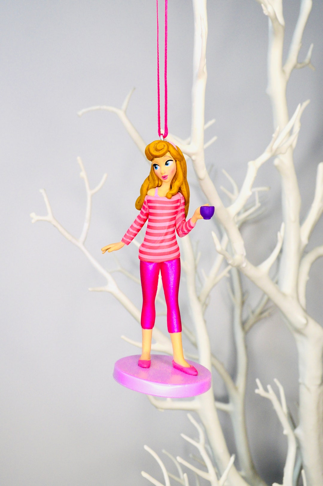 Princess Aurora Christmas Tree Ornaments Christmas Ornaments Etsy