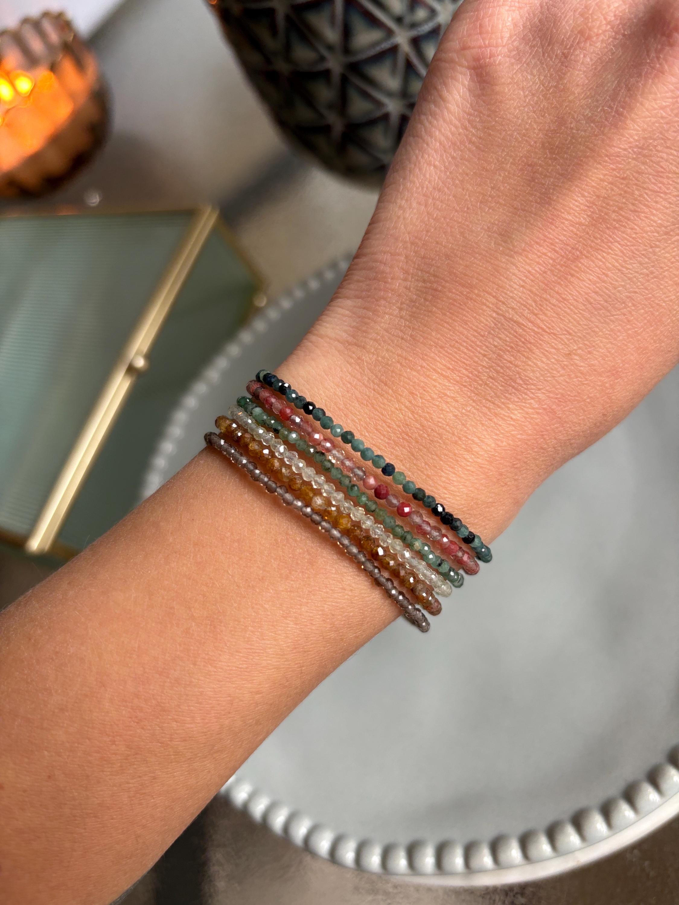 Bracciale Tennis In Argento 925 Con Cristalli Zaffiro Blu | Rodiato | 19 Cm | Regalo Ideale
