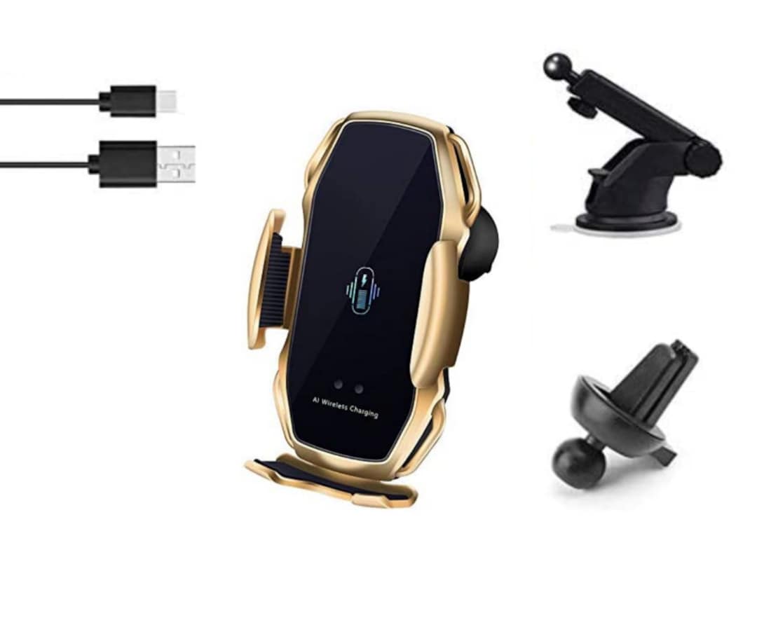Wireless Car Charger and Mount With Infrared Smart Sensor DENT A5 10W