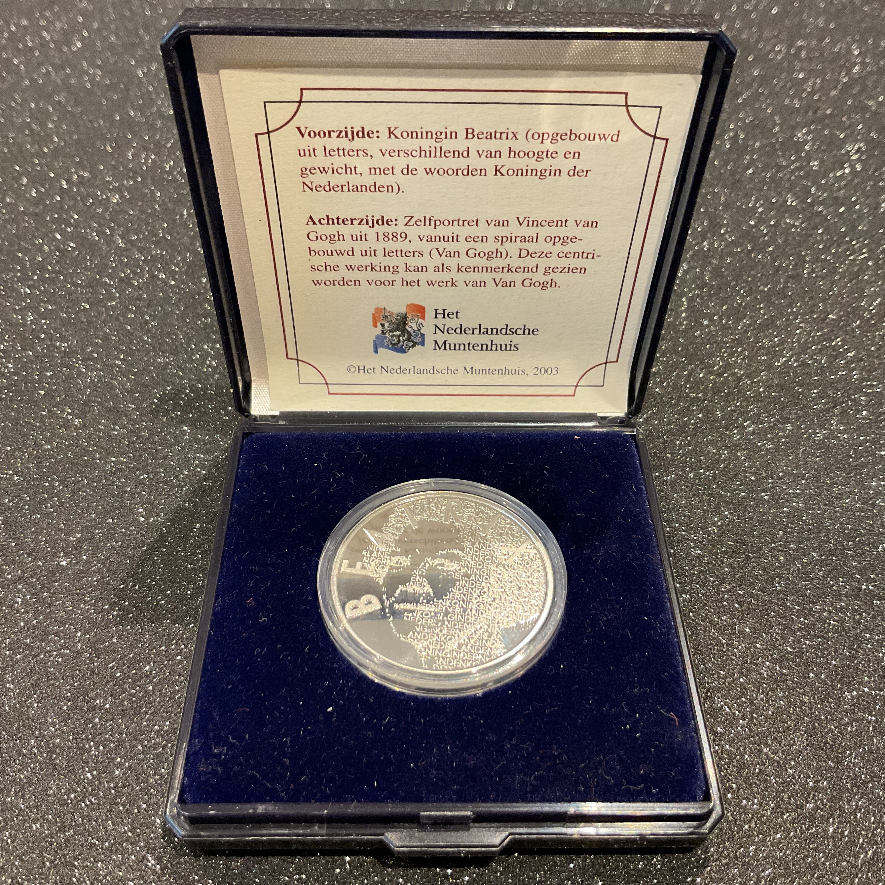 NETHERLANDS. 2003, 5 Euro, Silver - Vincent Van Gogh - Etsy India