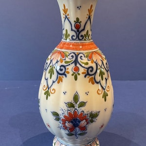 Zenith Gouda polychrome Delft vase