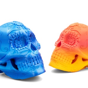 Calavera De Azúcar, Calaveras De Azúcar, Calaveras Del Día De Los Muertos, Calavera De Azúcar Del Día De Muertos