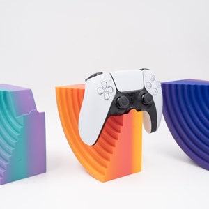 Modern Moon Controller Stand, Perfect Gamer Gift, Contemporary Controller Stand